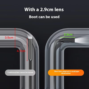 Mini-handheld-endoscoop met 4,3-inch IPS-scherm 1080P HD-borescoop met SD-kaart voor pijpleidinginspectie - Product Image 4