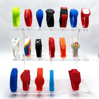 Pulsera Inteligente de Silicona Duradera, Desechable/Reutilizable, con Chip NFC NTAG215 de 13.56MHz, para Identificación en Hoteles, Festivales, Conciertos y Eventos