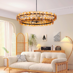 Lampadario Loren Design moderno antico per hotel ville ristorante bianco caldo illuminazione interna francese stile minimalista - Product Image 2