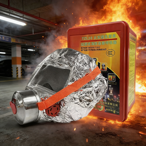 Masque anti-feu en gros d'usine, masque d'évacuation, cagoule anti-fumée d'urgence, respirateur de sauvetage, masque anti-fumée - Product Image 1