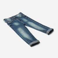 Usine de production Pantalon Jean Celana Kustom Enfants Enfants Denim Pantalon Long Boutique Garçons Skinny Jeans Personnaliser Jeans