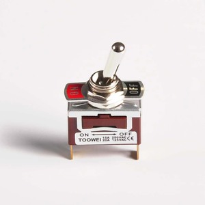 On-off Heavy Duty kim loại toowei cổ điển dpdt chuyển đổi chuyển đổi điện rocker - Product Image 6