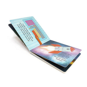 Édition impression personnalisée livres de conseil pour enfants à couverture rigide <span class=keywords><strong>livre</strong></span> Montessori livres d'histoire de Rocket Ride de l'ours endormi pour les enfants - Product Image 5