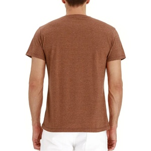 Camiseta de Verano para Hombre, Corte Ajustado, con Logotipo Personalizado, al por Mayor, Estilo Europeo y Americano, Manga Corta, Poliéster/Algodón - Product Image 2
