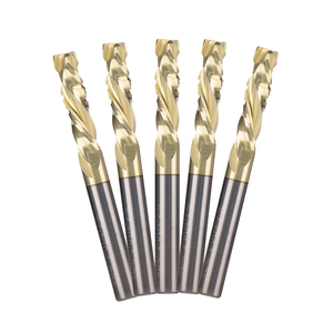 1/4 1/2 3/8 Fresa Milling Cutter 2F Up&amp; Down Compression <strong>End</strong> <strong>Mill</strong> CNC Router Bit with DLC Rainbow/ <strong>Nano</strong> Blue <strong>Coating</strong> - Product Image 2