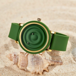 Lp169 Nuovo <span class=keywords><strong>Design</strong></span> Orologio da Polso Sportivo da Uomo con Cuscinetti a Sfera Magnetici Fluttuanti, Minimalista e Alla Moda, in Silicone - Product Image 6