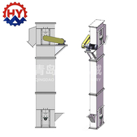 Élévateur à godets vertical de type industriel pour le traitement du sable de fonderie, du sable d'argile et du sable de résine