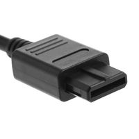 Câble FTOC 4 en 1 multi-S-Video AV en plastique noir de 1,8 m pour console de jeu 64 & GameCube, accessoires de jeu