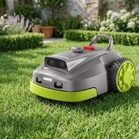 Tondeuse à gazon automatique sans fil Lopkin L1500 à double usage jour et nuit, alimentée par batterie, avec système de positionnement précis RTK