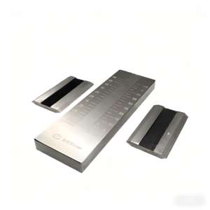 Medidor de finura de raspador de ranura única Canrd 0-150 μm para lechada de batería de litio de laboratorio - Product Image 1