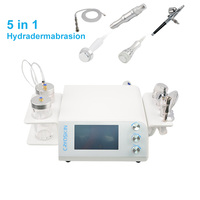 Máquina de Belleza Profesional 3 en 1 para Hidrodermoabrasión, Infusión de Oxígeno, Microdermoabrasión con Diamantes y Analizador de Piel