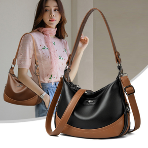 Fashion New Designer Crossbody Bags High Quality PU <b>Leather</b> Shoulder Messenger Bag Casual Totes Luxury Women Handbags and <b>Purses</b> - Product Image 2