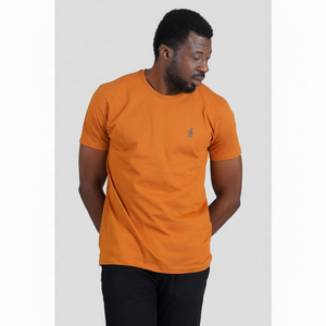 Venta al por mayor de camisetas de algodón para hombre cuello redondo manga corta diseño competitivo precio pedido a granel fabricante indio - Product Image 1