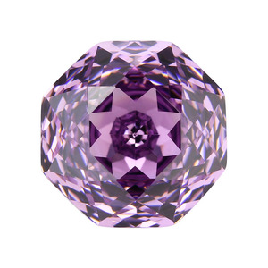 Offre Spéciale – Zircon Cubique Rose Violet de 12 mm, Taille Rose, pour Bijoux – Zircon Cubique Forme Octogonale Millenium Rose - Product Image 3