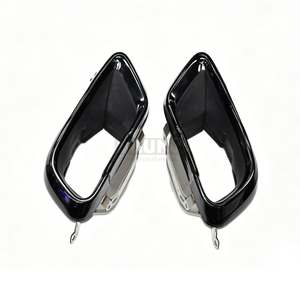Punta de escape negra para BMW X5 2.0T 3.0T (G05) 2018-2024, tubo de escape de acero inoxidable pintado en negro - Product Image 2