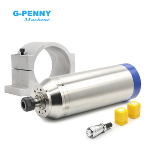 Motore Mandrino G-Penny 3.7KW ER20 D100 220V/380V Raffreddato ad Acqua Tipo Bullet con Staffa da 100mm 400Hz 24000RPM 2 Poli 4 Cuscinetti - Product Image 1