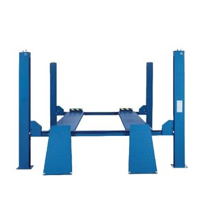 <span class=keywords><strong>Lift</strong></span> Truk Komersial Empat Tiang Heavy Duty, Hidrolik Empat Silinder Elektrik, Kapasitas 10T, Tinggi Angkat 1800mm, untuk Bus - Product Image 1