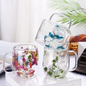 Venta al por Mayor y al Detal de Vasos de Vidrio de Doble Capa de 250 ml y 350 ml, <span class=keywords><strong>Personalizables</strong></span>, para Café, Leche y Jugos - Product Image 6