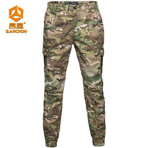 Pantalones tácticos para hombre, mallas delgadas de camuflaje, impermeables y resistentes al desgaste, pantalones Cargo para exteriores, estilo Formal - Product Image 1