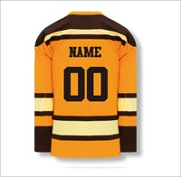 Jersey de hockey sobre hielo con capucha Sudadera con capucha de hockey sublimada personalizada Jerseys de hockey sobre hielo bordados Tamaño y diseño personalizados