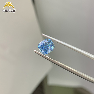 Diamante de Laboratorio de Alta Calidad con Certificado IGI, Corte Cojín Azul Fantasía, 1ct 2ct 3ct VVS VS, Cultivado en Laboratorio - Product Image 1