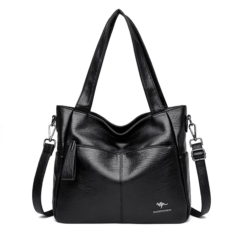 Bolsa de ombro feminina crossbody, bolsa de mão de couro pu fashion com logotipo personalizado, novidade de fábrica, novidade de marca de 2024