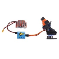 Support double axe pour moteur de direction 9g MG90s/SG90, cardan de caméra FPV, accessoire XAG pour véhicule intelligent, usiné sur tour CNC