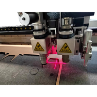 Máquina Automática de Corte y Troquelado de Papel y Cartón de Cama Plana con Cabezal Digital, Plotter de Cama Plana para Cartón Corrugado y Hendido