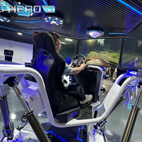 HEROVR Electric Go Kart 6 Dof Motion F1 Car VR Racing Simulator Experiencia de conducción de carreras de metal para interiores/exteriores para centros comerciales