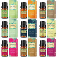 Huile Essentielle d'Aromathérapie Biologique Personnalisée 10ml 100% Pure, Huile Parfumée, Huile Aromatique, Mélange de Parfums Biologiques, Soluble dans l'Eau