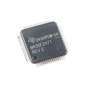 ชิ้นส่วนอิเล็กทรอนิกส์ ไอซีชิป LQFP-64 MCU ไมโครคอนโทรลเลอร์แบบผสมสัญญาณ 16 บิต M430F247T MSP430F247TPMR - Product Image 1