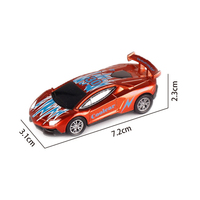 Coches de Juguete de Carreras de Aleación al por Mayor, Mini Vehículos de Metal Fundido a Presión de 7.2cm con Función de Retroceso, 6 Estilos para Niños
