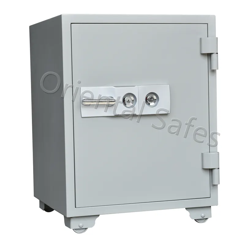 Oriental Safes 175KG kotak keselamatan uang kotak aman 2 kunci kunci kantor kotak keselamatan tahan api