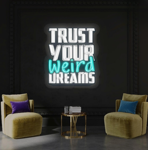 Tin tưởng của bạn những giấc mơ kỳ lạ Led Neon dấu hiệu tùy chỉnh Neon dấu hiệu trong nhà ngoài trời cá nhân Neon trang trí phòng - Product Image 5