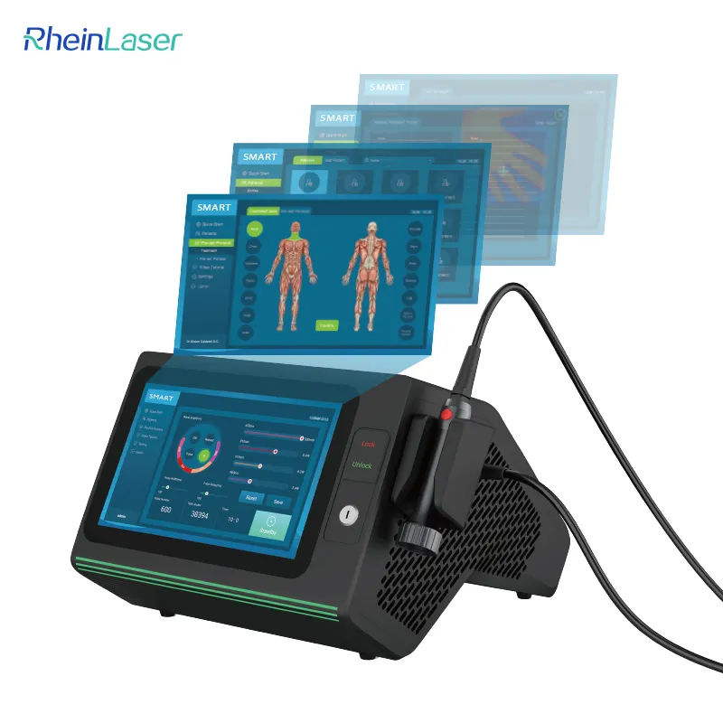 Rheinlaser Smart Ice Class 4 High Power Physiotherapy Red Light Laser Therapy Super Pulsed Laser Pain Clinic Treatment