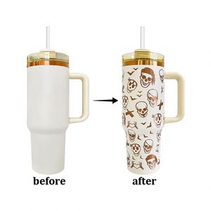 แก้วน้ำมันมันวีแกนเคลือบทองและทองแดง H2.0 สำหรับสลักเลเซอร์แบบกำหนดเอง - Product Image 3