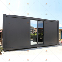 Cabine de bureau modulaire PORTABLE de petite taille, conteneur plat, maison pré-assemblée pour salon, avec CE, 2021