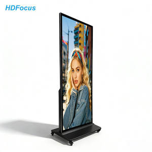 Kiosque interactif numérique pour musées, écran tactile LCD 4K de 70 à 86 pouces, 28,5 mm, Win Android, kiosque d'information sur pied - Product Image 1