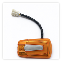 Feu de clignotant latéral à LED ambre pour bus, pièce de rechange pour autocar