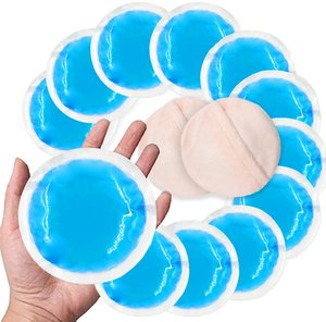 Wholesale Reusable Blue PE Cold Gel Ice Pack for Pain Relief Swelling Headaches & Injuries First Aid Hot/Cold Compress