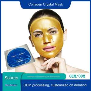 Fournisseur de cosmétiques MLM personnalisé 24K collagène algues hydratant raffermissant soins de la peau cristal pailleté collagène cristal hydratant - Product Image 6