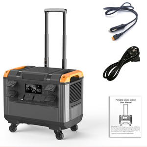 Générateur solaire portable PWEITE 2000W 1000W 1200W LifePo4, station d'alimentation AC 3000W pour intérieur, extérieur, maison, secours, urgence - Product Image 4