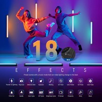 Batterie sans fil portable IP65, tube lumineux LED 360 pixels, barra luminosa, tube LED sans fil, DMX, club, fête, DJ, lumière de scène