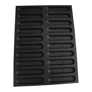 <span class=keywords><strong>Teglia</strong></span> per Panini da Hot Dog 40x60 cm / Stampo Antiaderente per Pane Francese Vassoio da Forno per Hot Dog - Product Image 1