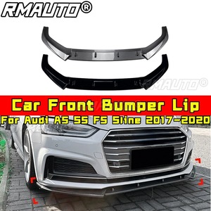 Para Audi A5 S5 F5 Sline, alerón divisor de labio de parachoques delantero, difusor, protector de parachoques, kit de carrocería para Audi A5 S5 F5 Sline 2017-2020 - Product Image 2