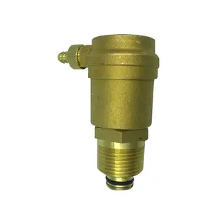 1/2" 3/4 inch BSP NPT thread pressure relief valves brass directional automatic air vent for solar water heater