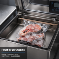 Sacs d'emballage sous vide sur mesure en nylon, sacs plastiques pour scelleuse sous vide, conservation au congélateur, emballage pour aliments frais, nourriture pour animaux de compagnie