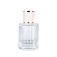 Flacon de parfum élégant en verre 30ml 50ml 100ml Parfum pour femmes Flacon de parfum à pompe