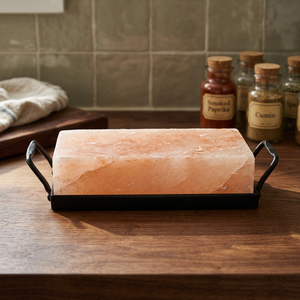 Vente en gros de briques de sel rose de l'Himalaya 100% raffiné pour la cuisson au barbecue, la cuisson et la découpe, qualité supérieure, type artisanal, plaque sculptée à la main - Product Image 1