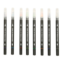 Rechargeable personnalisé en gros Double tête double pointes croquis Art marqueur stylo pour le dessin